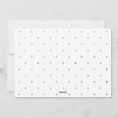 Op de hele manier lachen op feestdag foto feestdagenkaart (Achterkant)