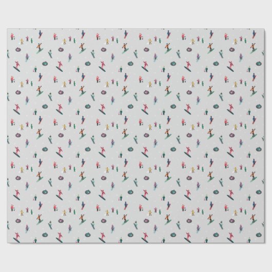 Op de hellingen cadeaupapier (Vlak)