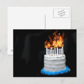 Op de heuvel briefkaart (Voorkant / Achterkant)