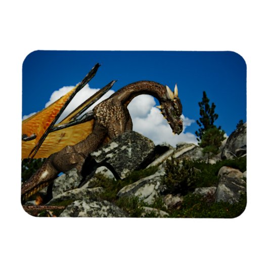 Op de heuvel Vinyl Magnet Magneet (Horizontaal)