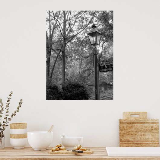 Op de hoek poster (Keuken)