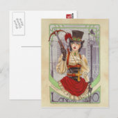 Op de Hunt - Londen 1890 briefkaart (Voorkant / Achterkant)