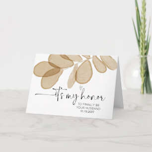 Op de huwelijksdag van mijn bruidsgenoot kaart