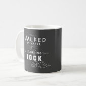 Op de Inspirerend rots staan Koffiemok (Voorkant links)