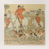 Op de jacht legpuzzel (Verticaal)