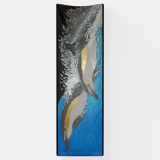 Op de jackpot spandoek (Verticaal)