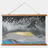 Op de jackpot "sportvissen" hangend wandkleed (Voorkant 2)