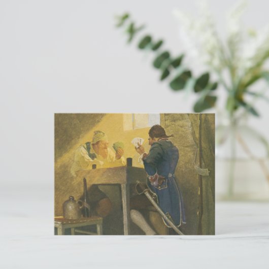 Op de kaarten in Cluny's Cage van NC Wyeth (Staand voorkant)