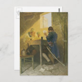 Op de kaarten in Cluny's Cage van NC Wyeth (Voorkant / Achterkant)