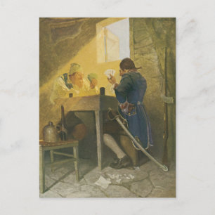 Op de kaarten in Cluny's Cage van NC Wyeth