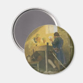 Op de kaarten in Cluny's Cage van NC Wyeth Magneet (Voorkant / Achterkant)