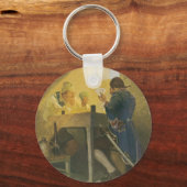 Op de kaarten in Cluny's Cage van NC Wyeth Sleutelhanger (Achterkant)