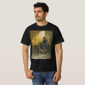 Op de kaarten in Cluny's Cage van NC Wyeth T-shirt (Voorkant volledig)