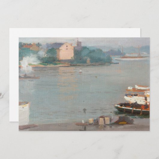 Op de kade | William Blair Bruce (Voorkant / Achterkant)