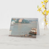 Op de kade | William Blair Bruce Kaart (Gele Bloem)