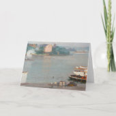 Op de kade | William Blair Bruce Kaart (Voorkant)