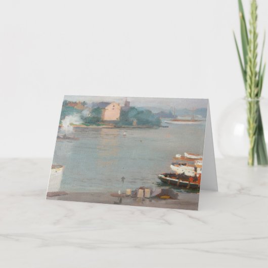 Op de kade | William Blair Bruce Kaart (Voorkant)