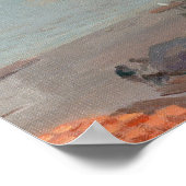 Op de kade | William Blair Bruce Poster (Hoek)