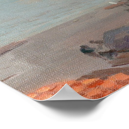 Op de kade | William Blair Bruce Poster (Hoek)