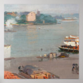 Op de kade | William Blair Bruce Poster (Voorkant)