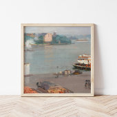 Op de kade | William Blair Bruce Poster