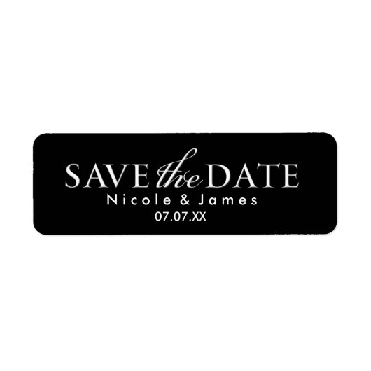 OP DE KALENDER ZETTEN Witte typografie sticker lab (Voorkant)