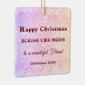 Op de kerst van Miles 2020 Keramisch Ornament (Rechts)