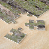 Op de Koe van het Boerderij Legpuzzel (Zijkant)