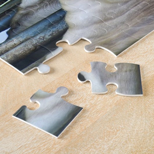 Op de Koeien van de Boerderij Legpuzzel (Zijkant)