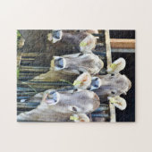 Op de Koeien van de Boerderij Legpuzzel (Horizontaal)