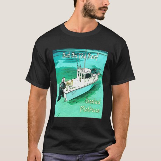 Op de kruising van het rif Pilothouse T-shirt (Voorkant)