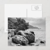 Op de kusten van Loch Ness met het monster Briefkaart (Voorkant / Achterkant)