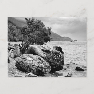 Op de kusten van Loch Ness met het monster Briefkaart