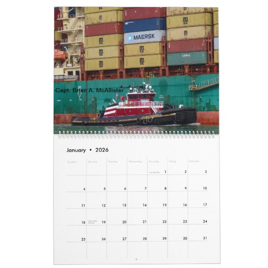 Op de (KVK) Kill Van Kull 2020-kalender Kalender (Jan 2026)