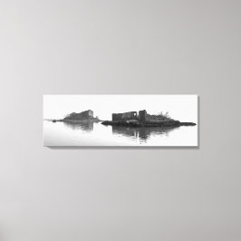 OP DE LAGOON Stretched Canvas Print
