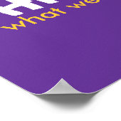 Op de lange termijn, alleen wij, HIT, waar we naar Poster (Hoek)