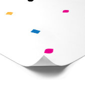 Op de leeuw (24x36) poster (Hoek)