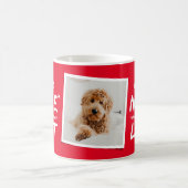 Op de leuke lijst grappige rode vakantiefoto koffiemok (Center)