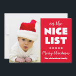 Op de leuke lijst Kerstfoto Feestdagenkaart<br><div class="desc">Op de leuke lijst: Een foto kerstvakantie kaart perfect voor een kind,  huisdier of familie foto. Fotosjabloon via Pixabay met licentie CC0 en moet worden vervangen door uw eigen foto</div>