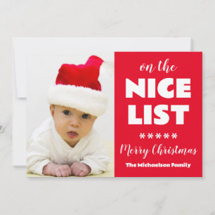 Op de leuke lijst Kerstfoto Feestdagenkaart