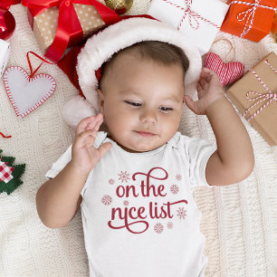 Op de lijst van Nice   KerstBaby Romper