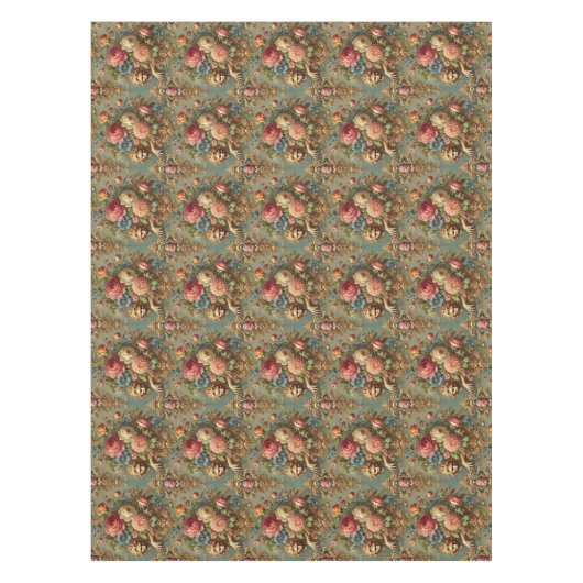 Op de loer in luxe - Gothic Medium Pattern Tafelkleed (Voorkant)