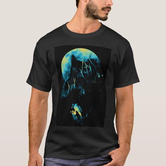 Op de loer liggend t-shirt (Voorkant)