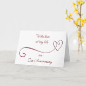 OP DE "LOVE VAN MIJN LEVEN" OP "ONS JUBILEUM" KAART (Gele Bloem)