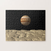 Op de maan staan legpuzzel (Horizontaal)