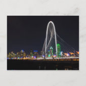 Op de Margaret Hunt Hill Bridge Briefkaart (Voorkant)