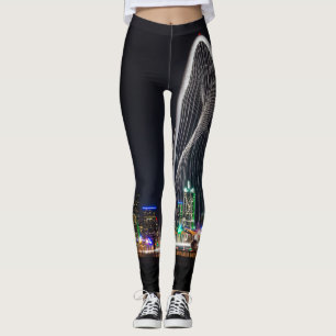 Op de Margaret Hunt Hill Bridge Leggings