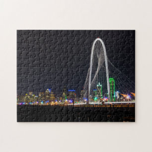 Op de Margaret Hunt Hill Bridge Legpuzzel