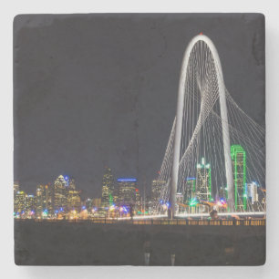 Op de Margaret Hunt Hill Bridge Stenen Onderzetter