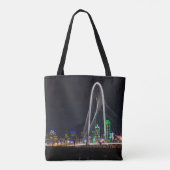 Op de Margaret Hunt Hill Bridge Tote Bag (Achterkant)
